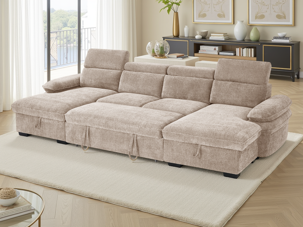 Florence U Shape Sofa Bed