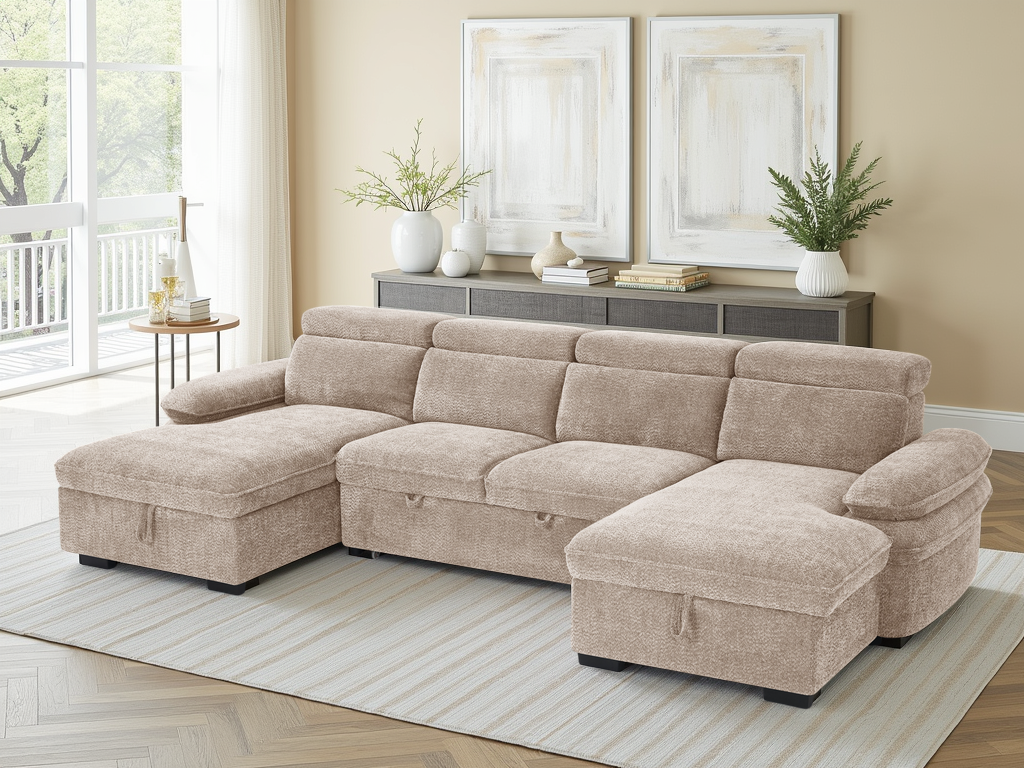 Florence U Shape Sofa Bed