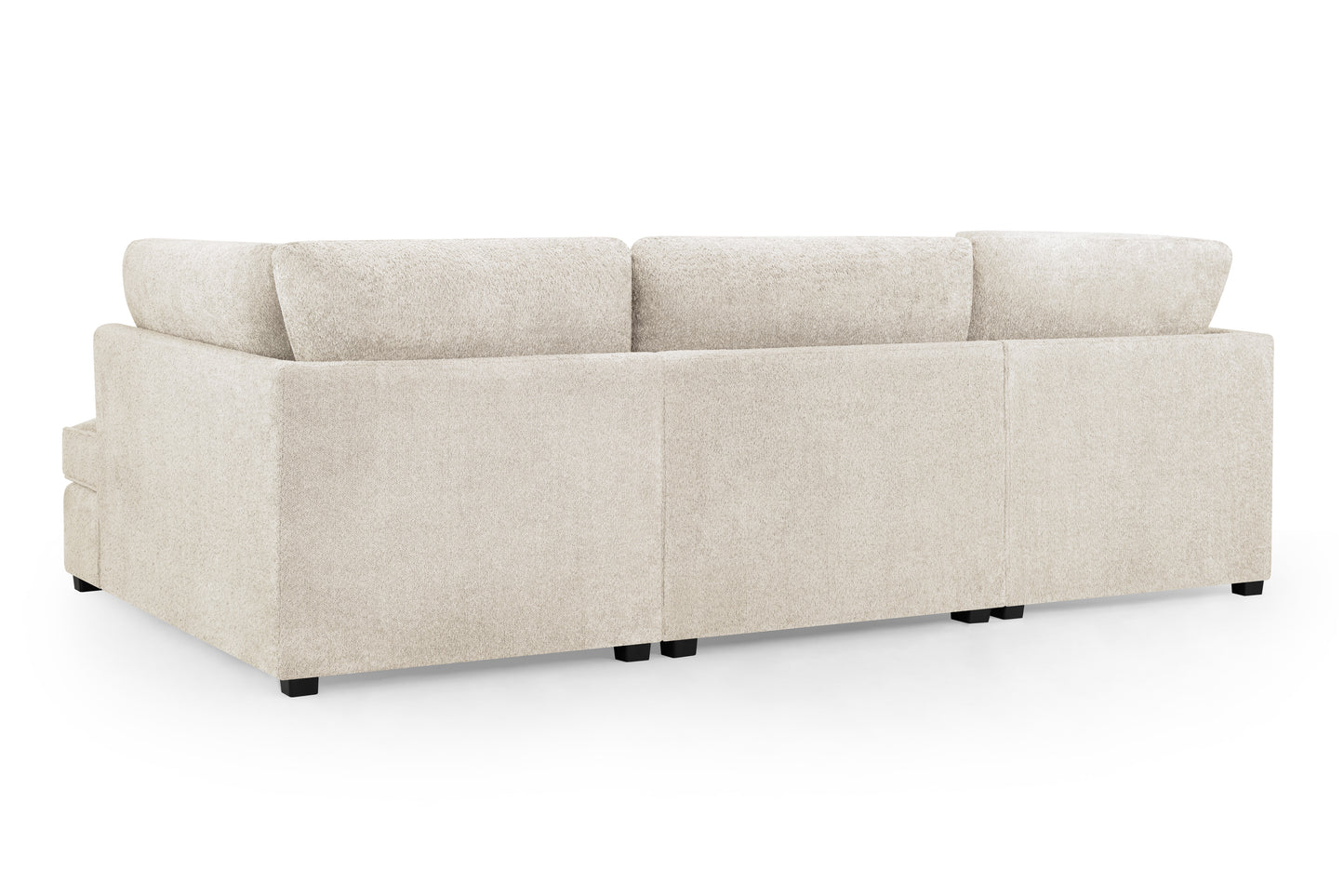 Carnaby Bouclé U Shape Corner Sofa with Footstool