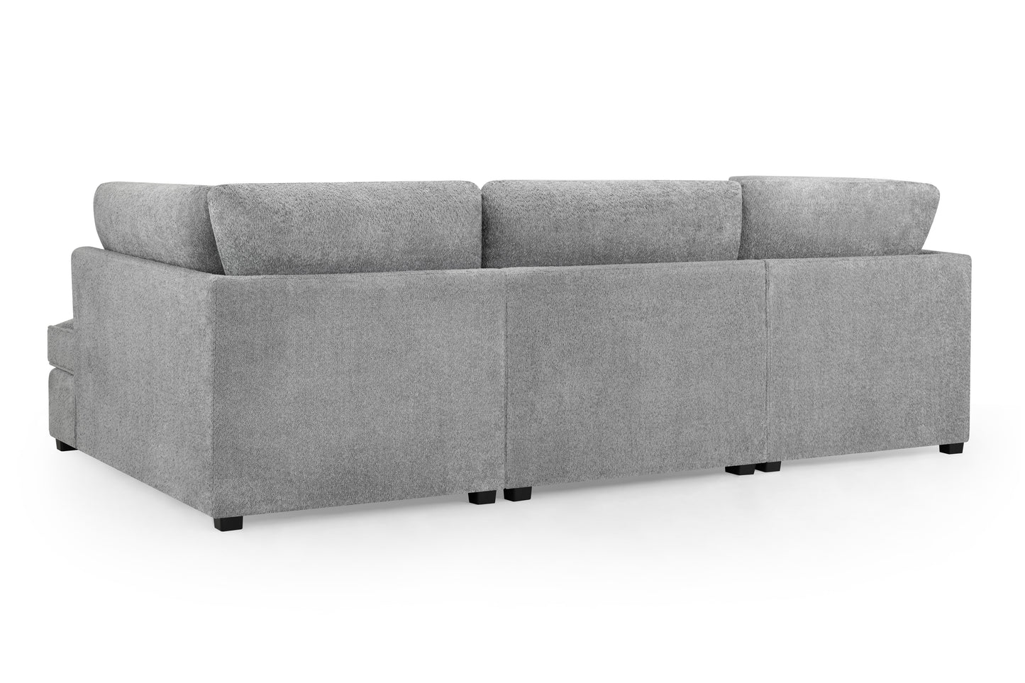 Carnaby Bouclé U Shape Corner Sofa with Footstool