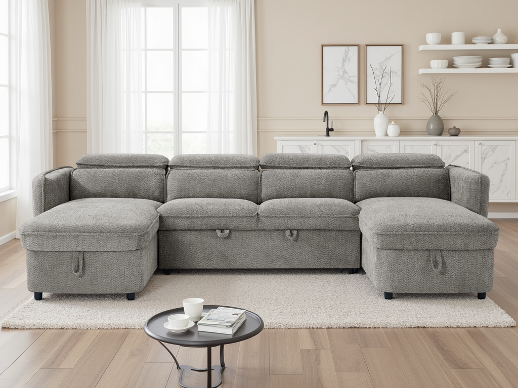 Milan U Shape Sofa Bed