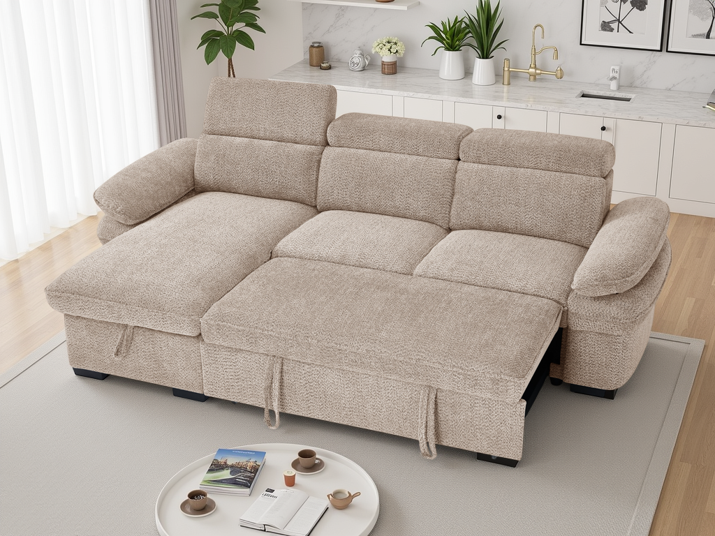Florence Universal Corner Sofa Bed