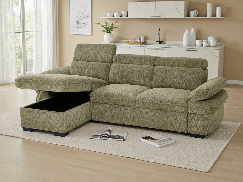 Florence Universal Corner Sofa Bed