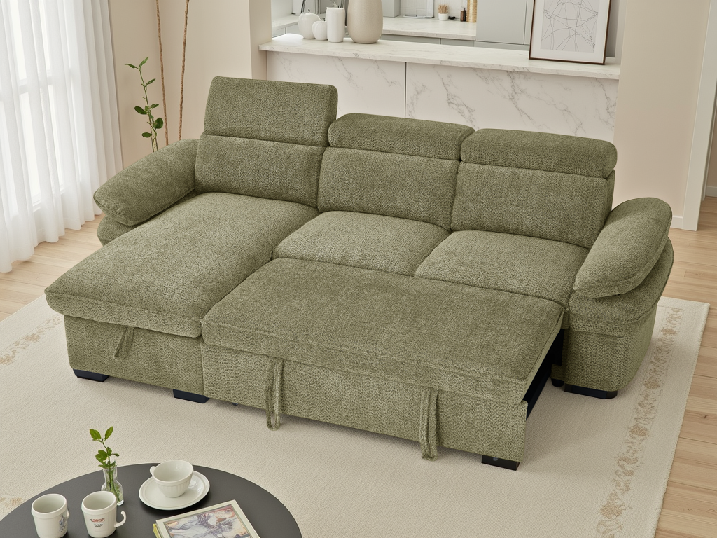 Florence Universal Corner Sofa Bed