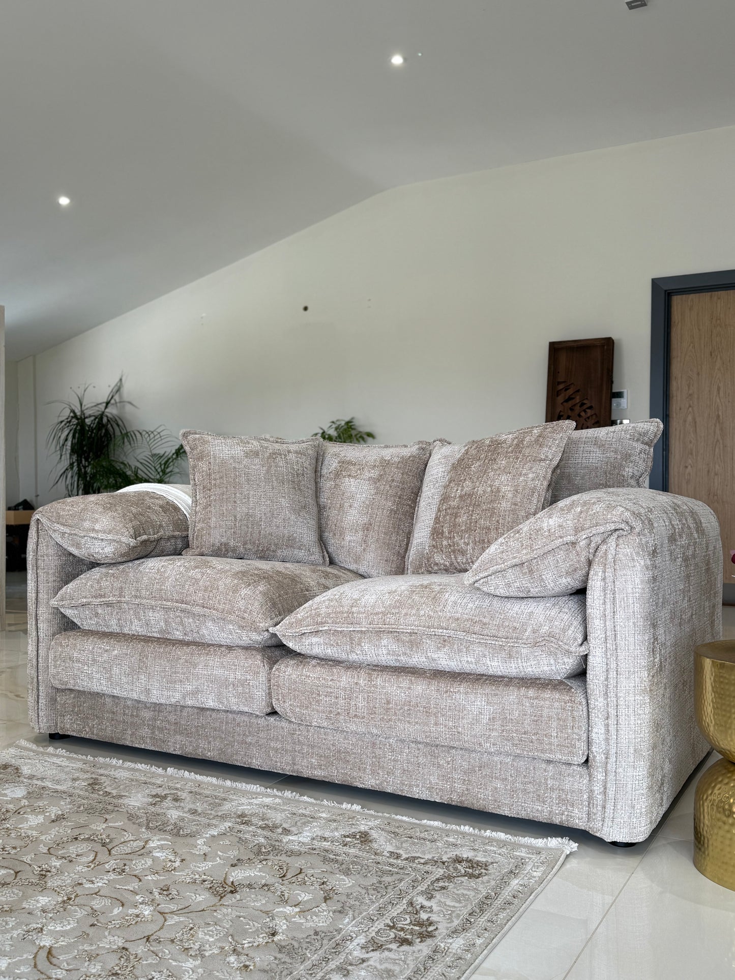 Savoy Chenille Sofa Set (3+2 Seater)