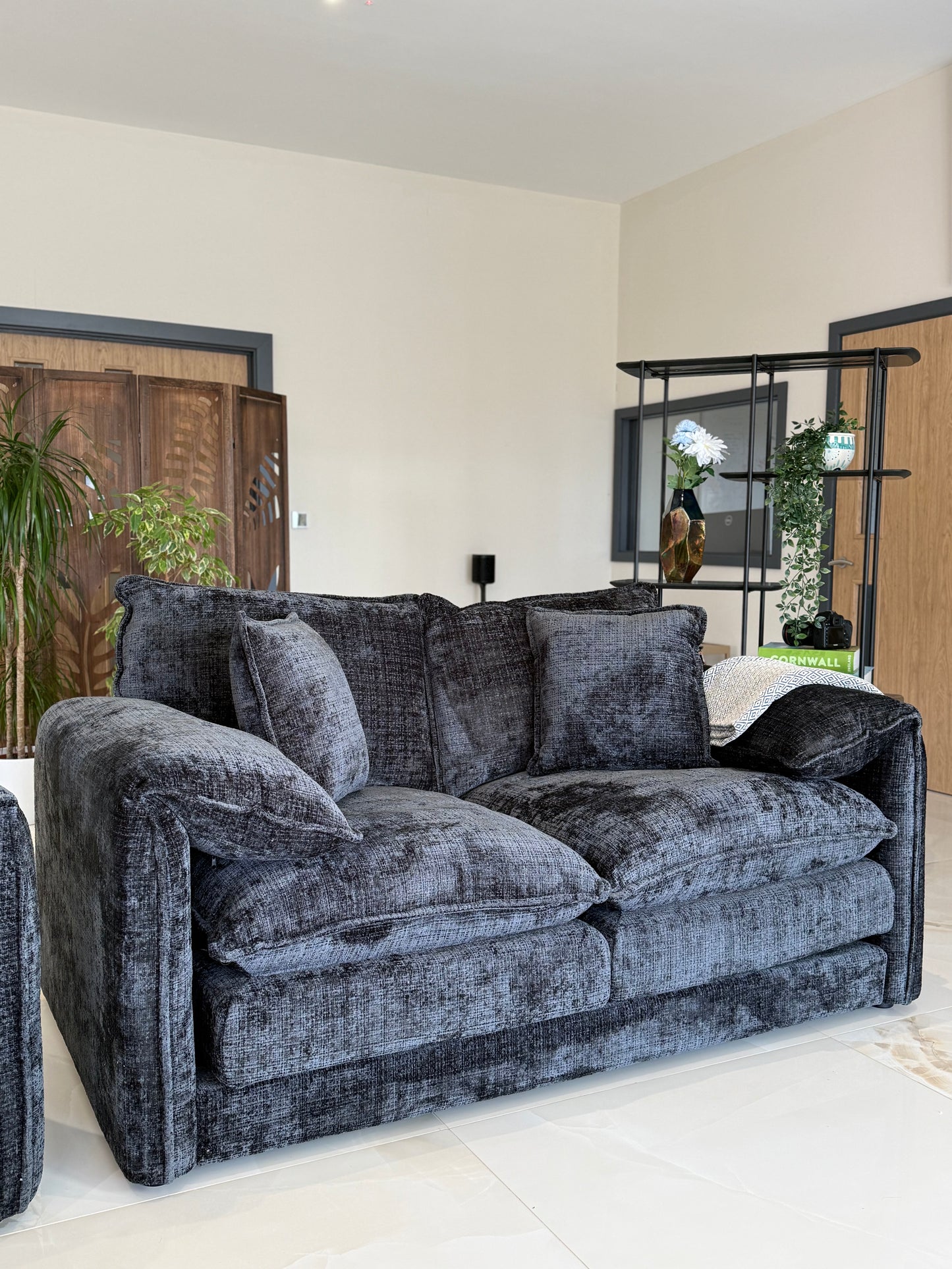 Savoy Chenille Sofa Set (3+2 Seater)