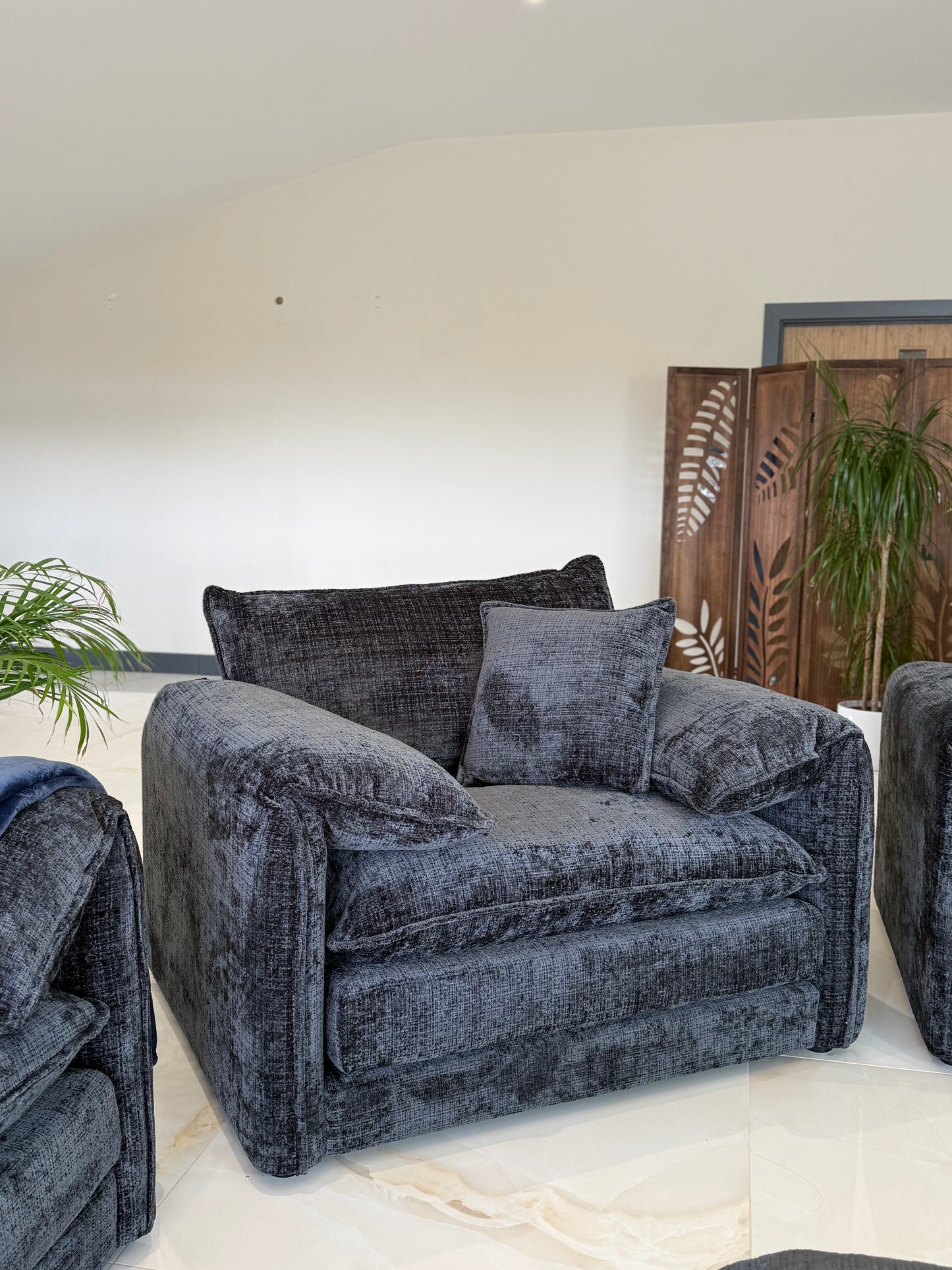 Savoy Chenille Sofa Collection